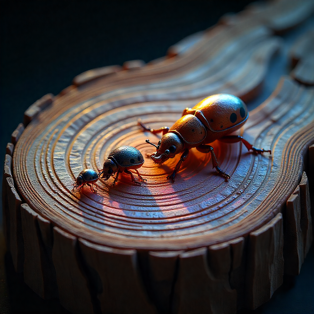 Wie erkennt man den holzwurm